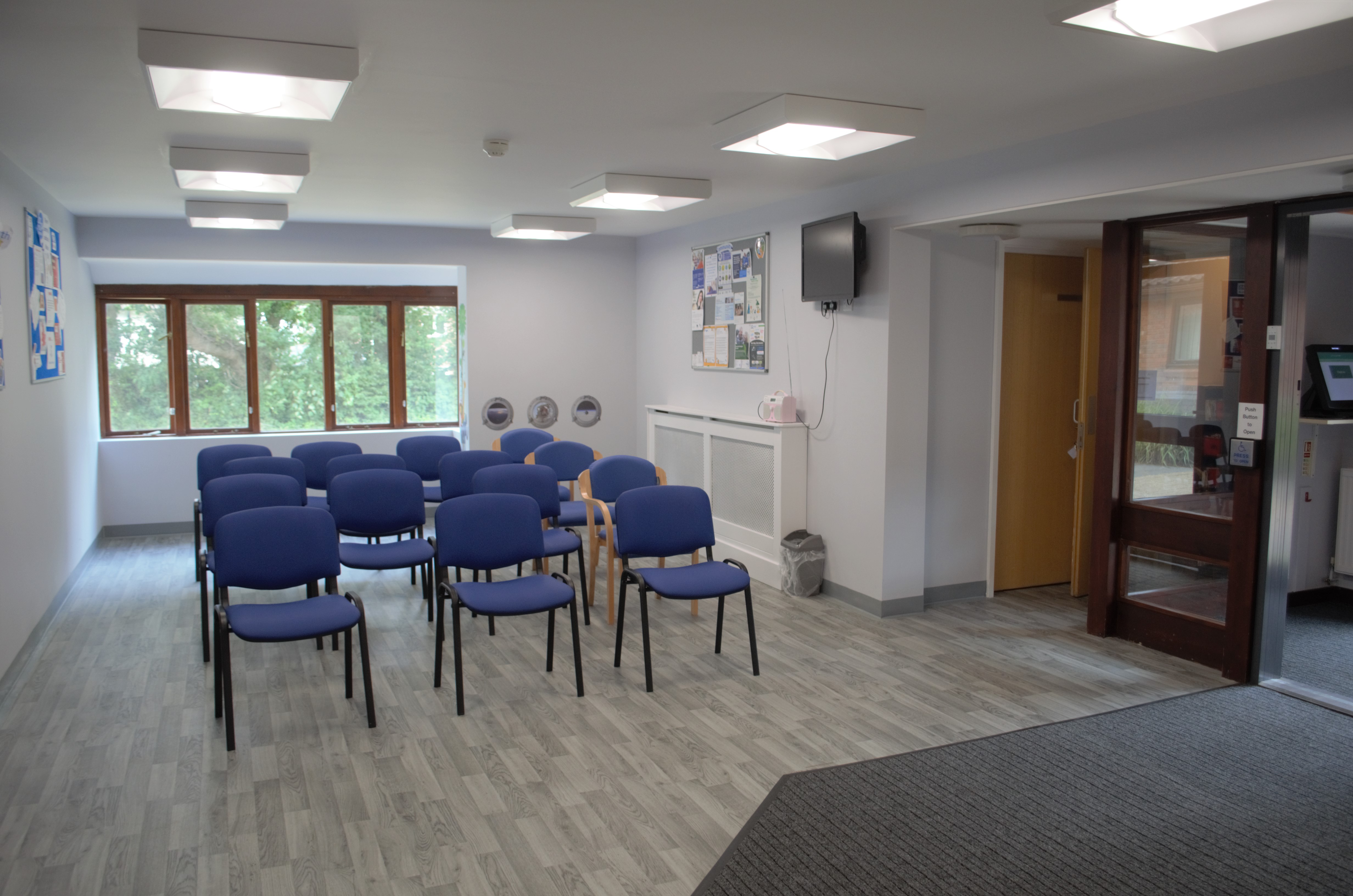 Photo of doctors waiting area