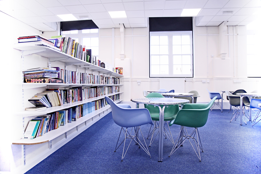 Internal photo of the new library