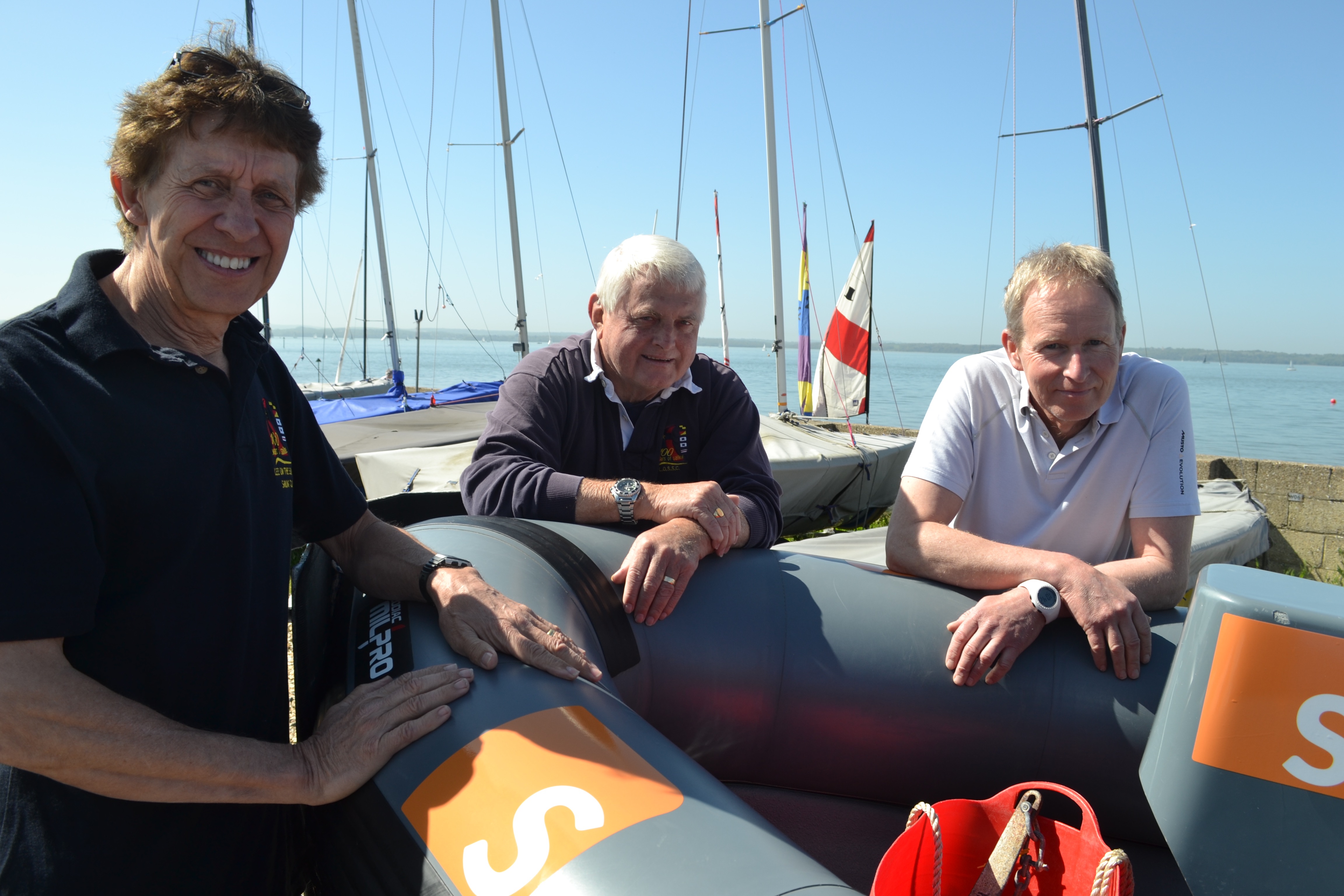 Neil Bevington, Director with Sailing Club Representiavtives 