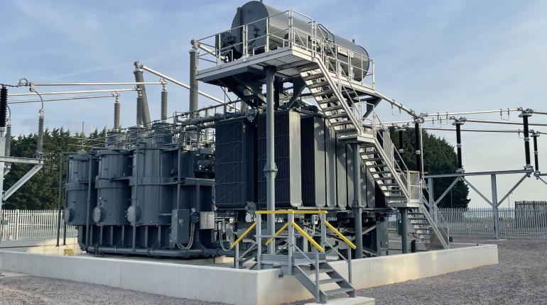 New 400/132kV Super Grid Transformer, Fawley 400kV Sub-station | Sienna ...