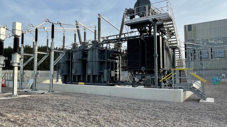 New 400/132kV Super Grid Transformer, Fawley 400kV Sub-station | Sienna ...